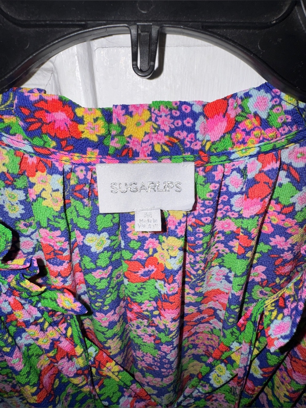 Sugarlips mountain spring Starla Smocked Tiered mini dress - Picture 4 of 5